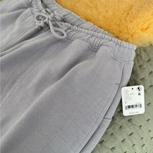 NWT Free People Light Purple Gray Intimates Jogger Pants